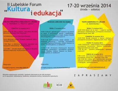 II Lubelskie Forum Kultura i Edukacja