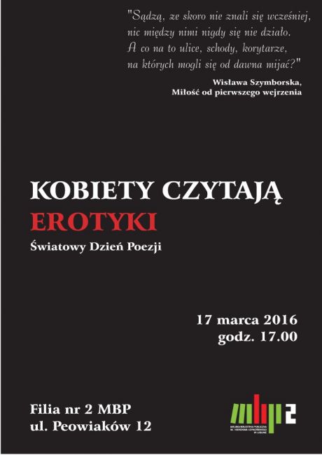 ŚWIATOWY DZIEŃ POEZJI