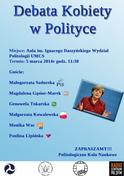 Kobiety w polityce plakat