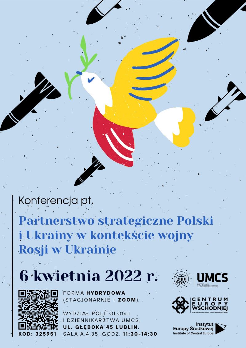 Konferencja „Partnerstwo strategiczne Polski i Ukrainy w kontekście wojny Rosji w Ukrainie”
