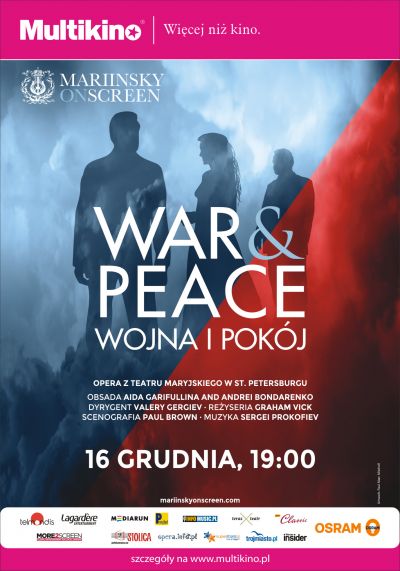 Wojna i pokoj z Teatru Maryjskiego w Petersburgu w nowej odsłonie po raz pierwszy w Multikinie_plakat