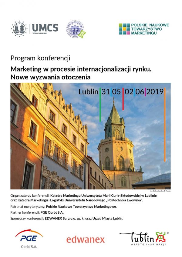 Konferencja Marketing w procesie internacjonalizacji rynku