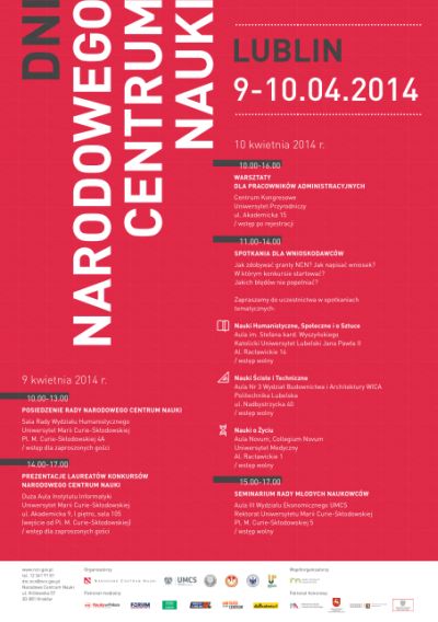 Dni NCN 2014