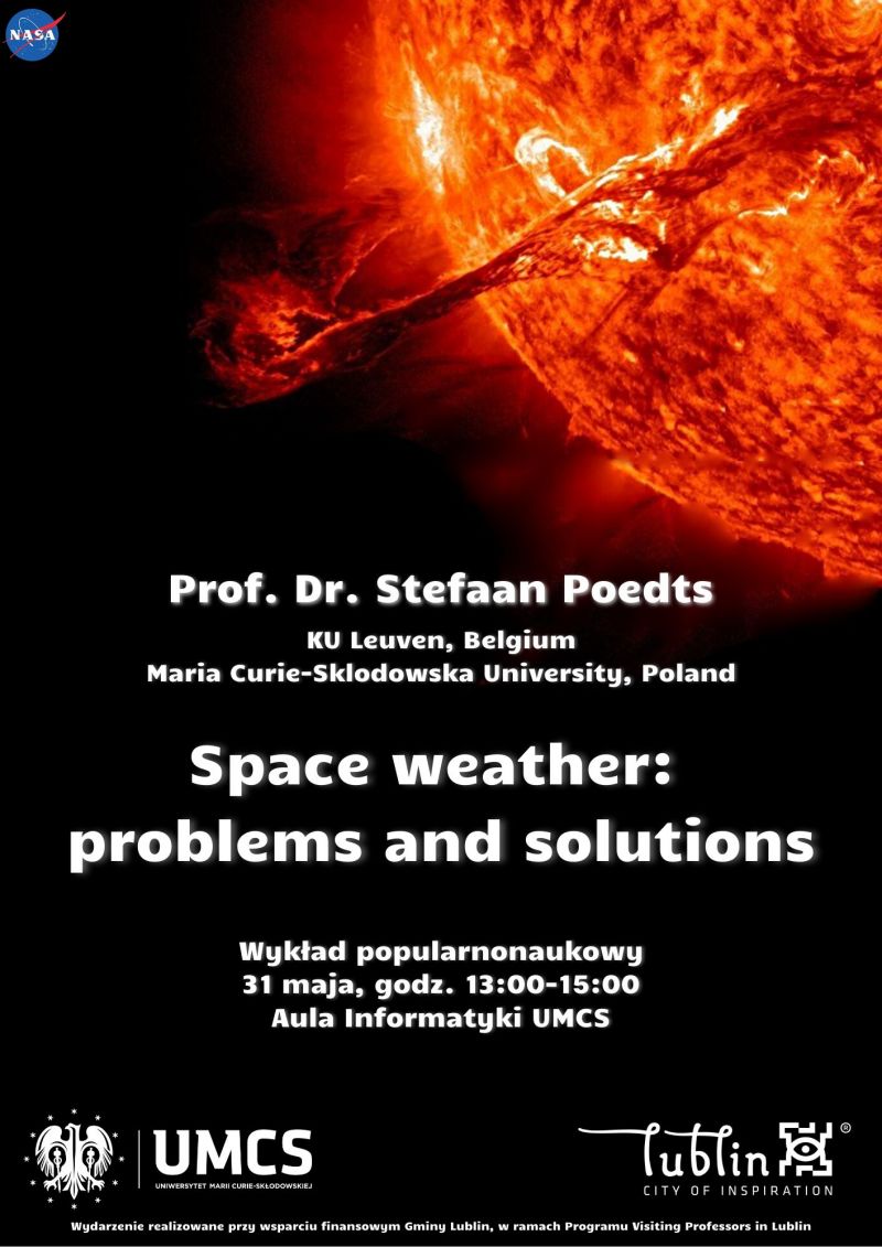 Wykład Space weather: problems and solutions