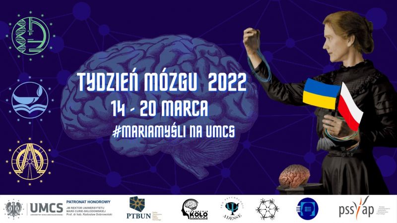 Tydzień Mózgu 2022 #MariaMyśli na UMCS