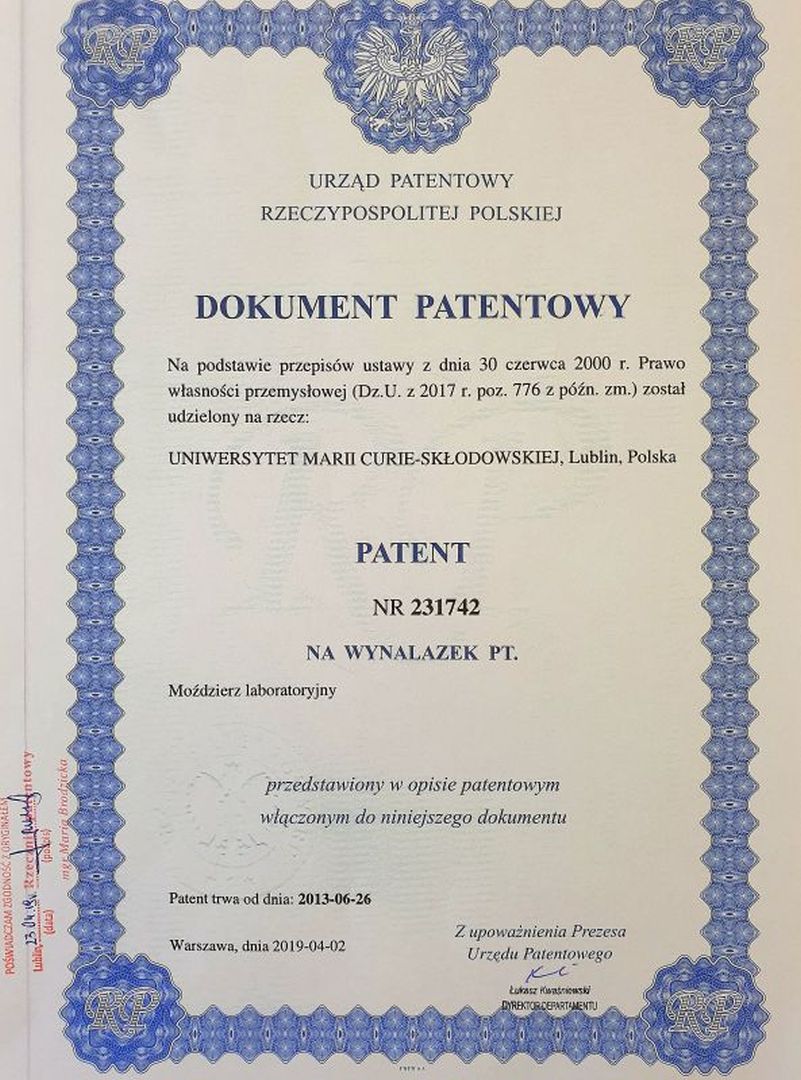 Dokument patentowy