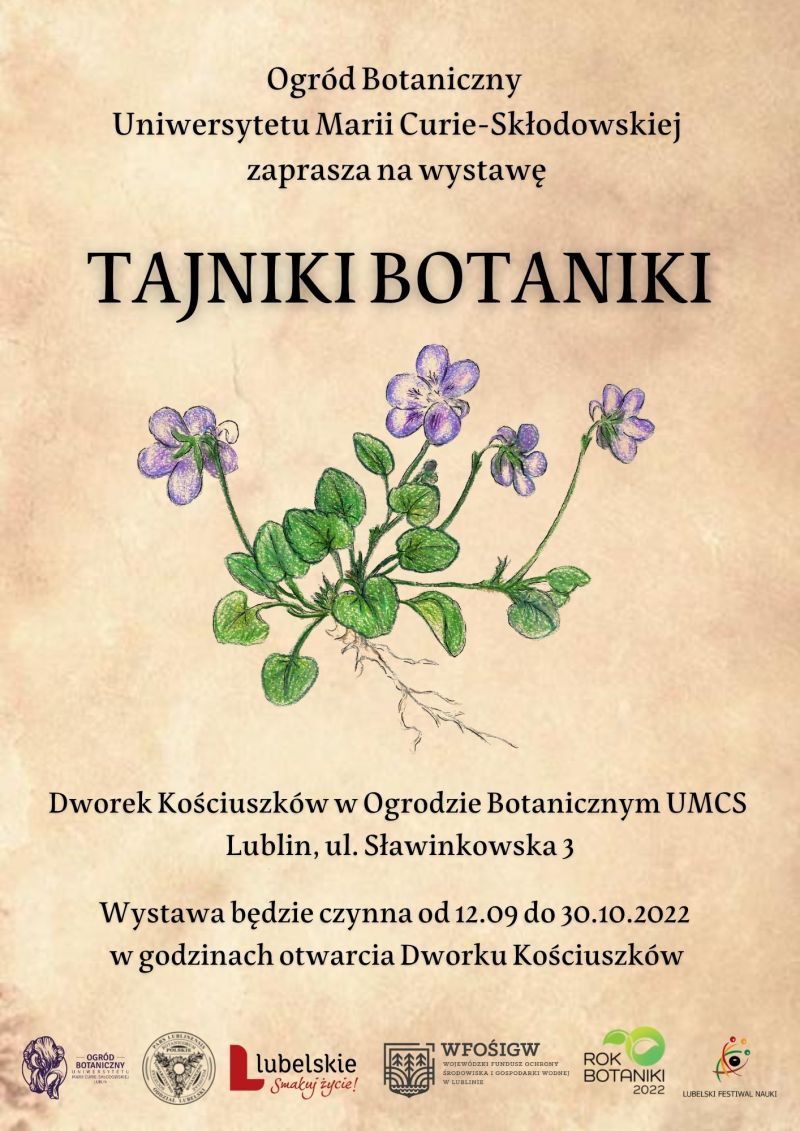 Wystawa Tajniki Botaniki