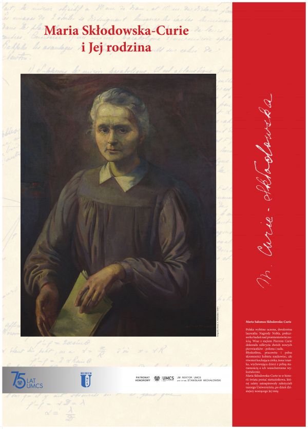Wystawa Maria Skłodowska-Curie i Jej rodzina