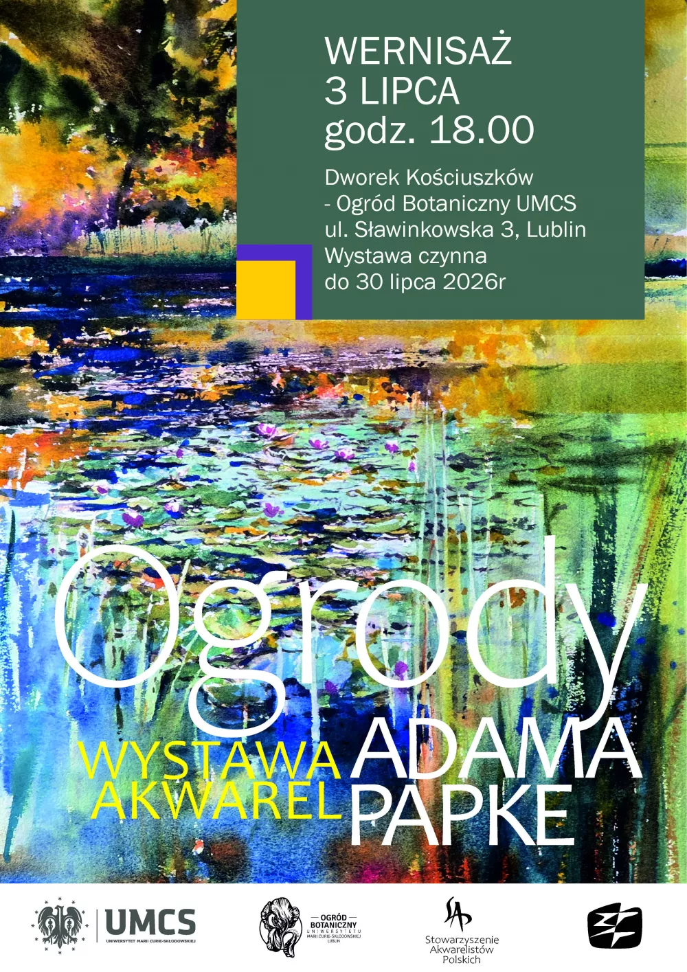Plakat - wernisaż